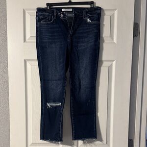 Flying Monkey Dark Indigo Ankle Jeans